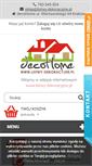 Mobile Screenshot of listwy-dekoracyjne.pl